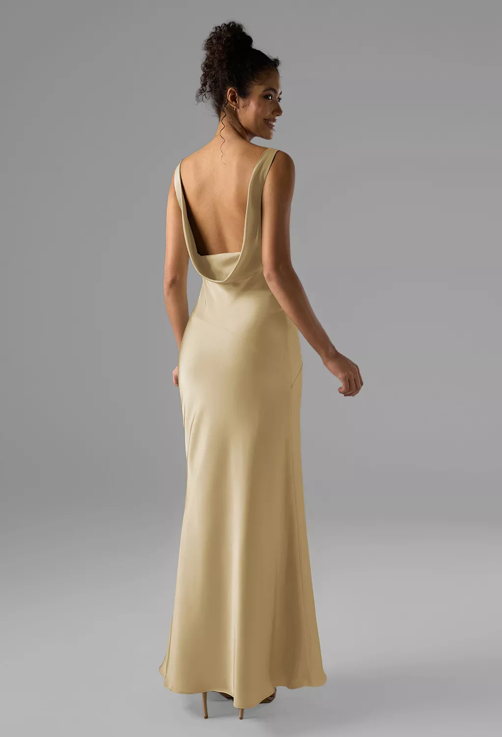 AW Rachael Light Gold  Bridesmaid Dresses